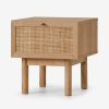 Bedroom MADE.COM | Pavia Natural Rattan Bedside Table