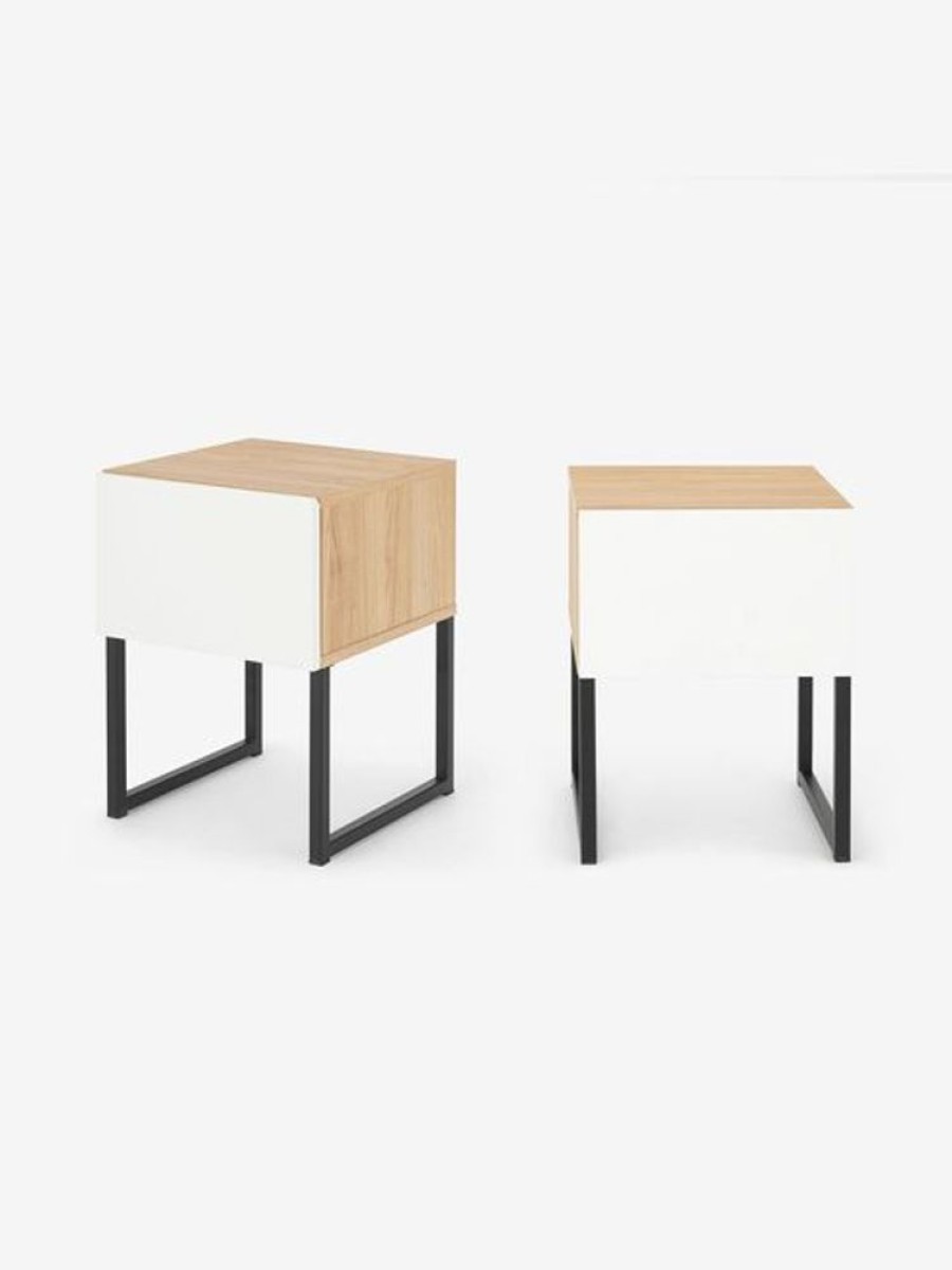 Bedroom MADE.COM | Hopkins Set Of 2 Bedside Tables