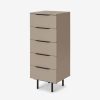 Bedroom MADE.COM | Damien Walnut Effect Chest Of Drawers