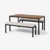 Garden MADE.COM | Sassari Garden Dining Bench Set