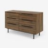 Bedroom MADE.COM | Damien Walnut Effect Chest Of Drawers