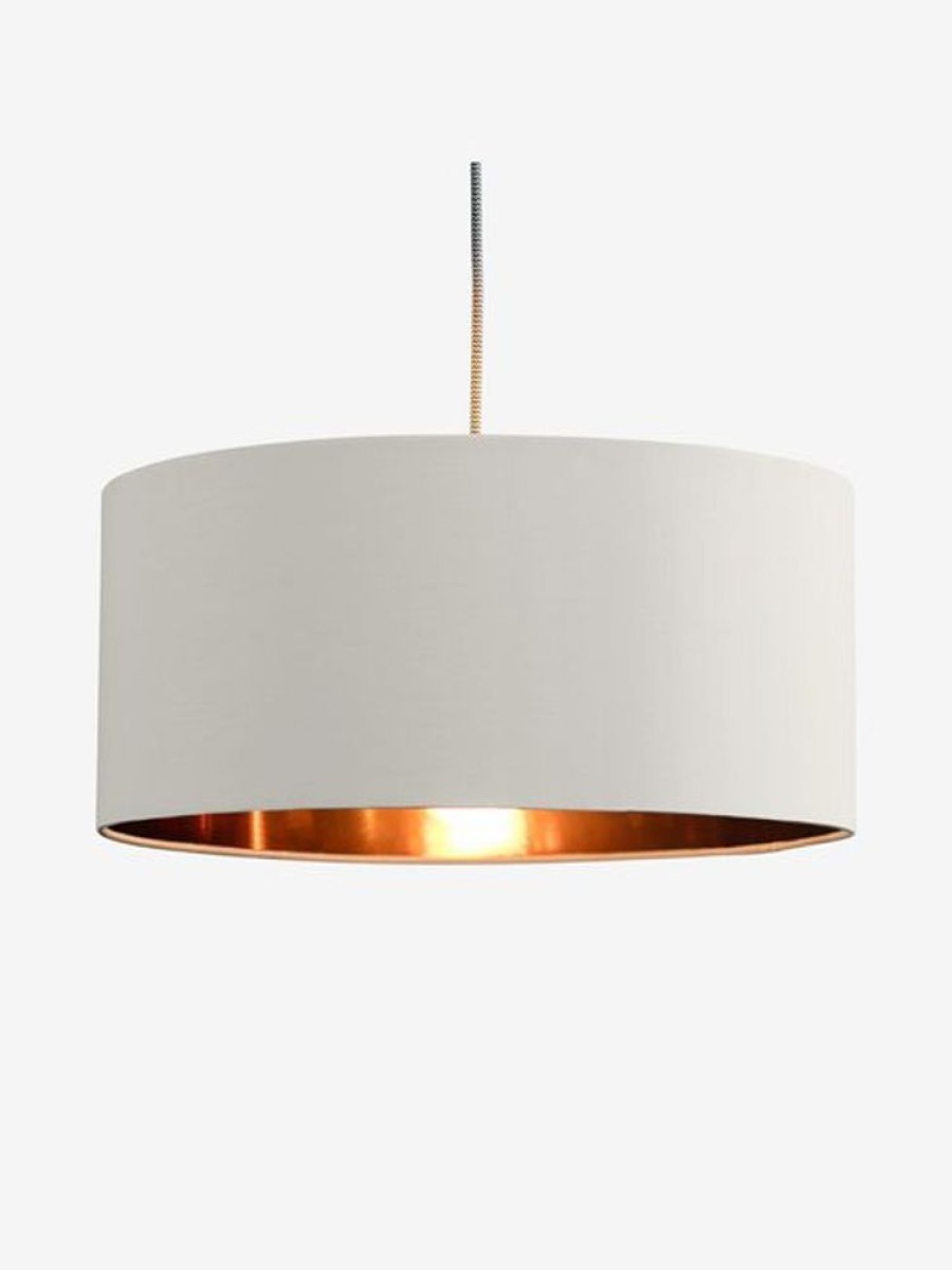 Lighting MADE.COM | Oro Pendant Drum Lamp Shade