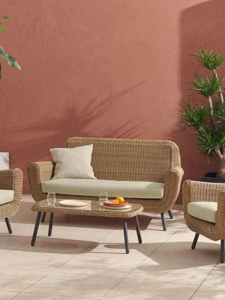 Garden MADE.COM | Jonah Garden Lounge Set Polyrattan