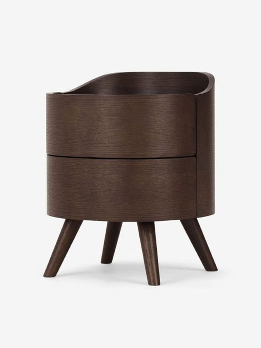 Bedroom MADE.COM | Odie 2 Drawer Bedside Table