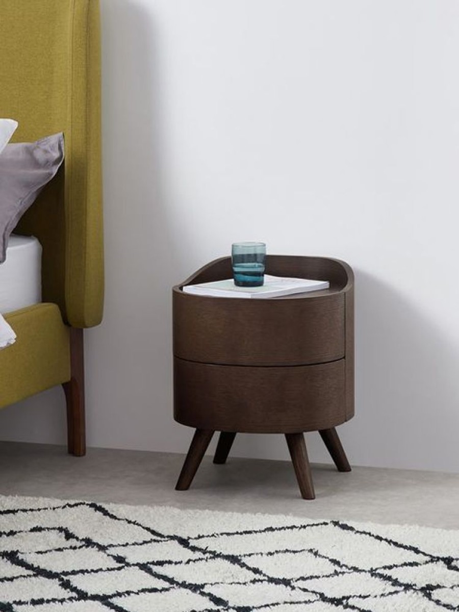 Bedroom MADE.COM | Odie 2 Drawer Bedside Table