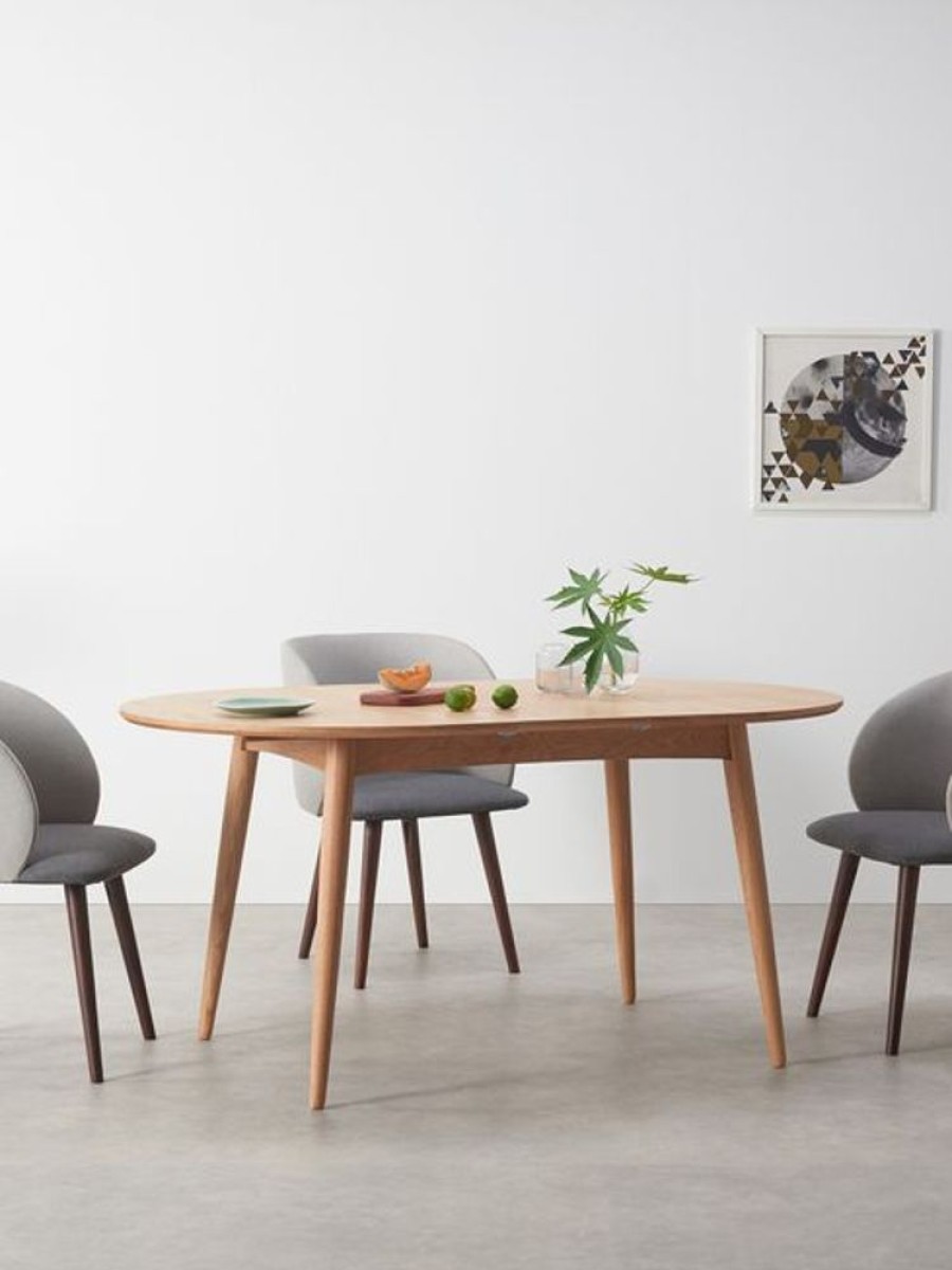 Dining Room MADE.COM | Deauville Oval 4 To 6 Seater Oval Extending Dining Table