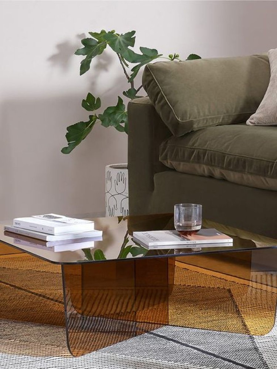 Living Room MADE.COM | Oki Square Coffee Table