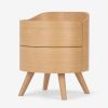 Bedroom MADE.COM | Odie 2 Drawer Bedside Table