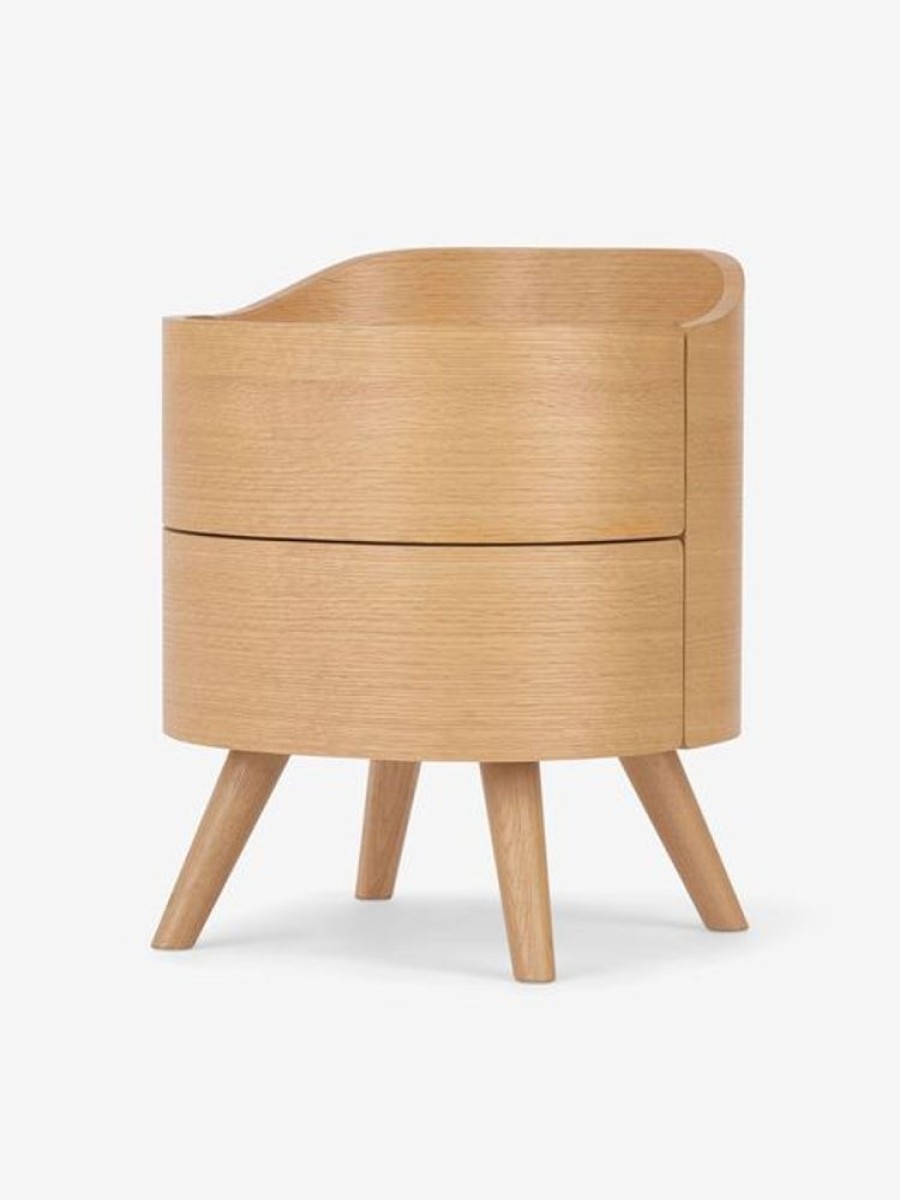 Bedroom MADE.COM | Odie 2 Drawer Bedside Table