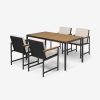 Garden MADE.COM | Sassari Garden 4 Seater Dining Set