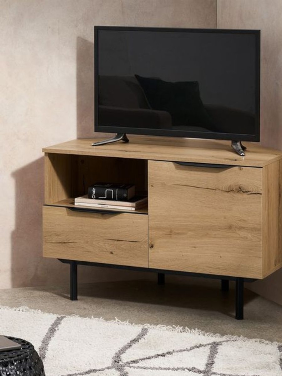 Living Room MADE.COM | Damien Corner Tv Unit