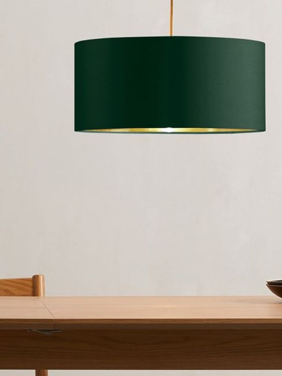 Lighting MADE.COM | Oro Pendant Drum Lamp Shade