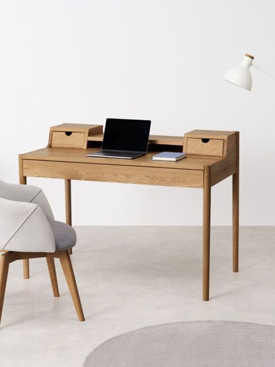 Living Room MADE.COM | Leonie Wide Office Desk