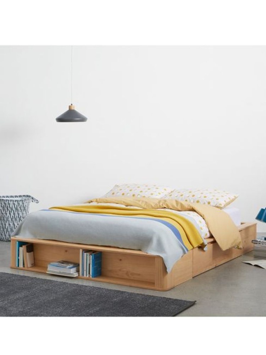 Bedroom MADE.COM | Kano Platform Storage Bed