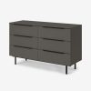 Bedroom MADE.COM | Damien Walnut Effect Chest Of Drawers