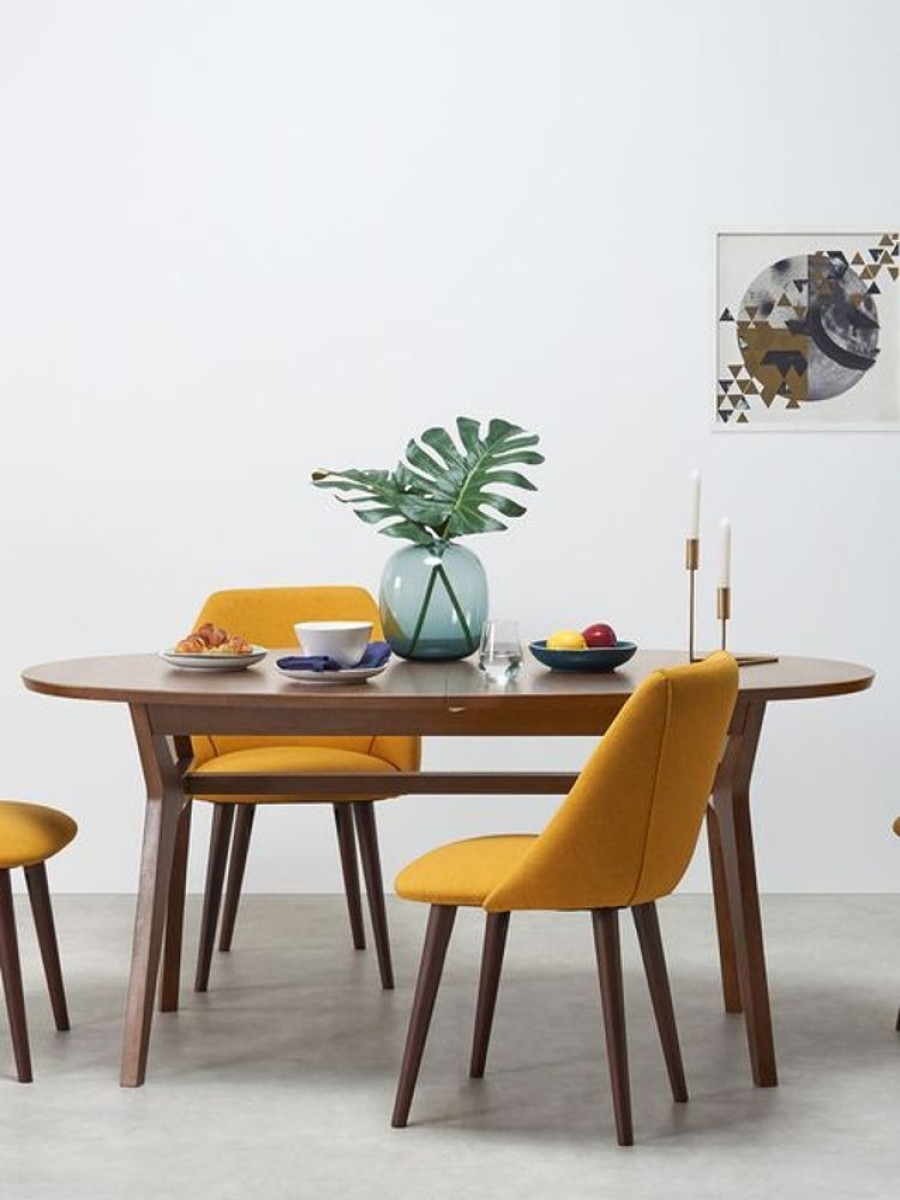 Dining Room MADE.COM | Jenson Oval Extendable 6 To 8 Seater Dining Table