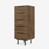 Bedroom MADE.COM | Damien Walnut Effect Chest Of Drawers