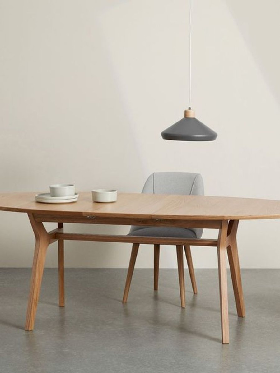 Dining Room MADE.COM | Jenson Oval Extendable 6 To 8 Seater Dining Table