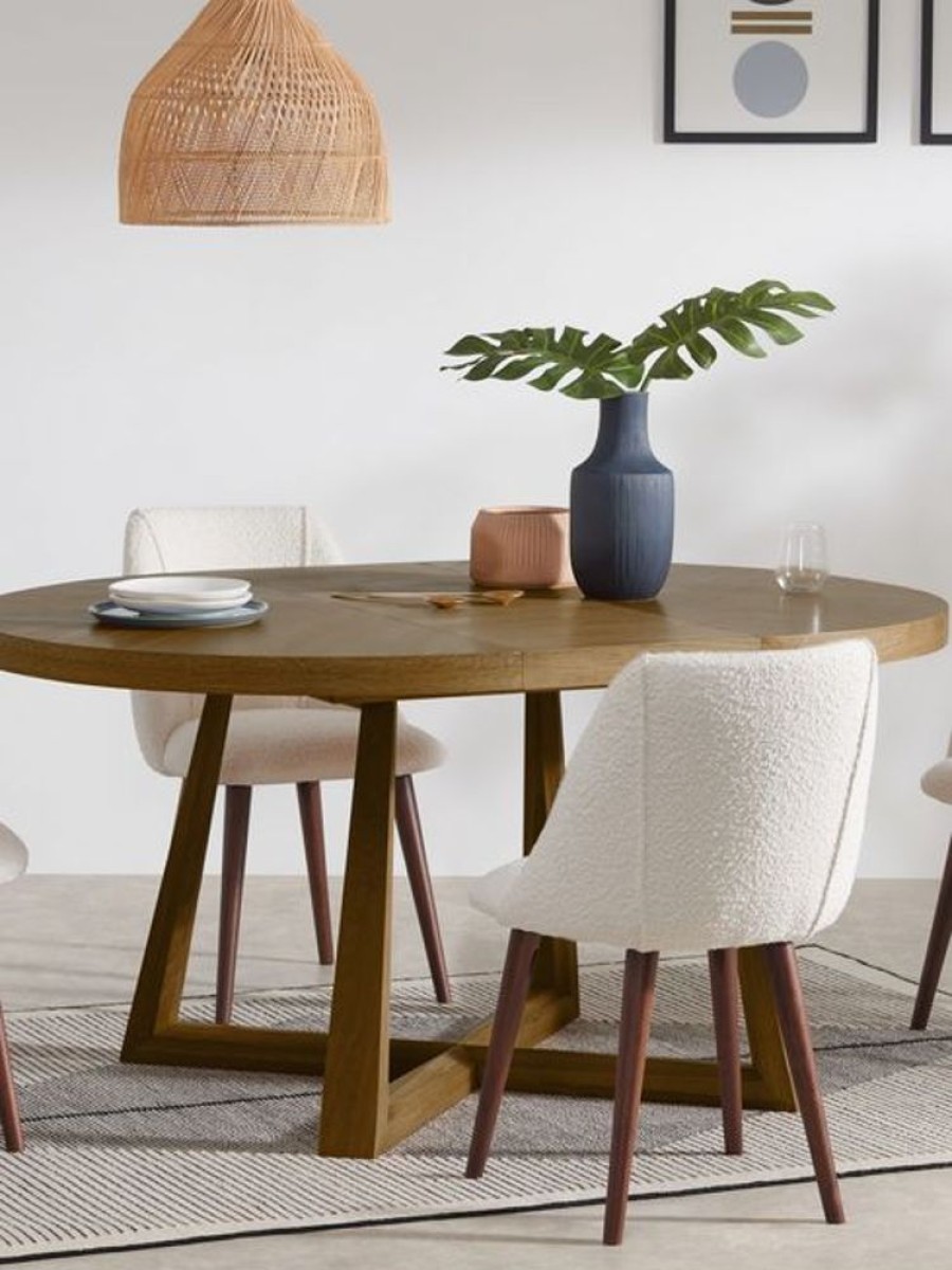 Dining Room MADE.COM | Belgrave Oval 4 To 6 Seater Extending Dining Table